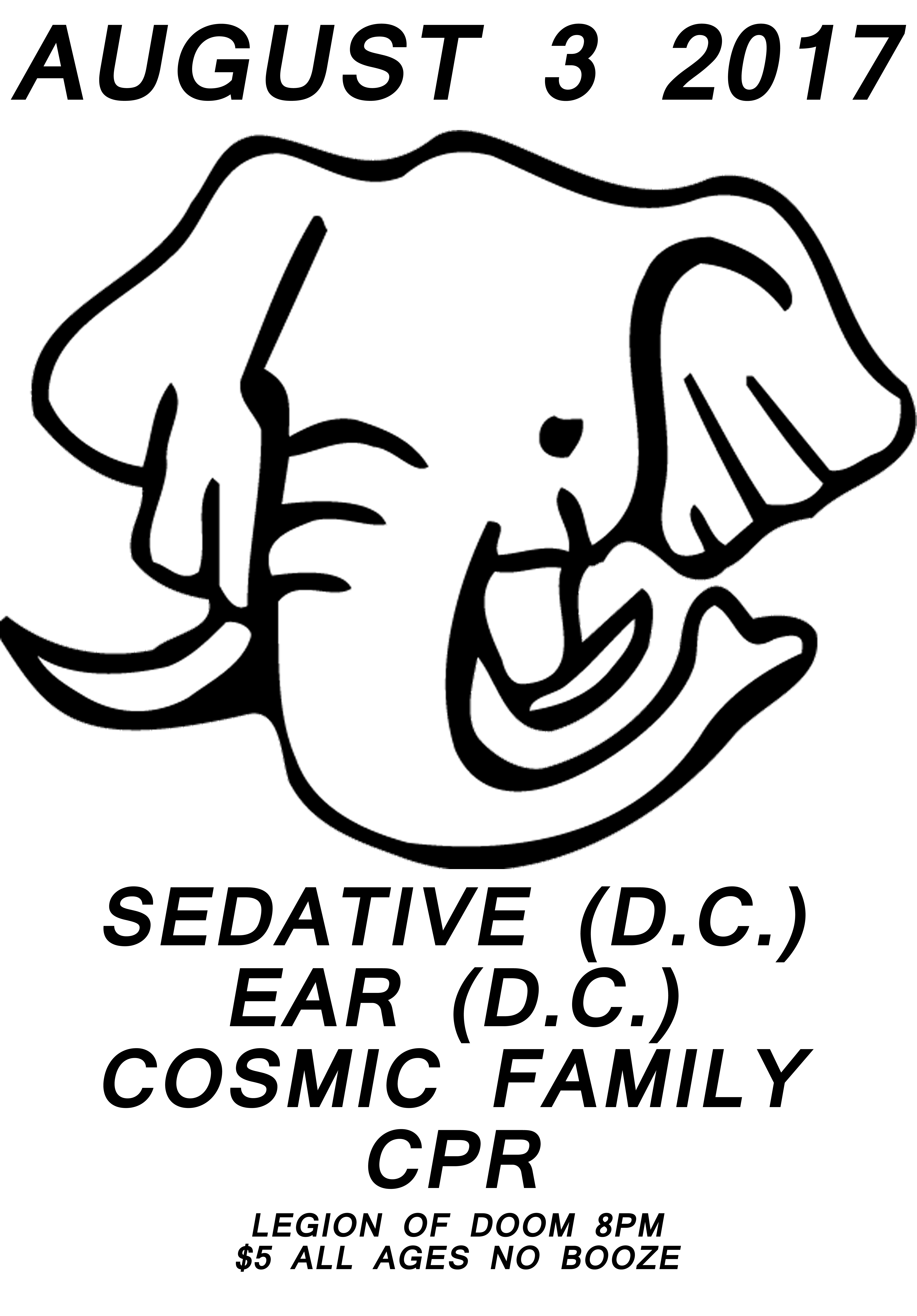 Aug 3 2017 Sedative Ear 8/3/17